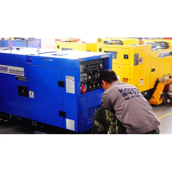 Engine Driven Welder Generator Kovo Motosoldadoras Ew400ds-X For Welding Power