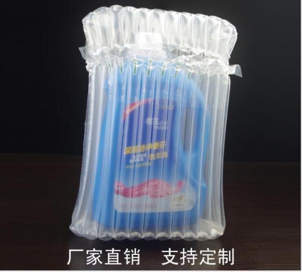 PE Nylon Inflatable Packaging Bags For Protecting Wine Bottle Fruit