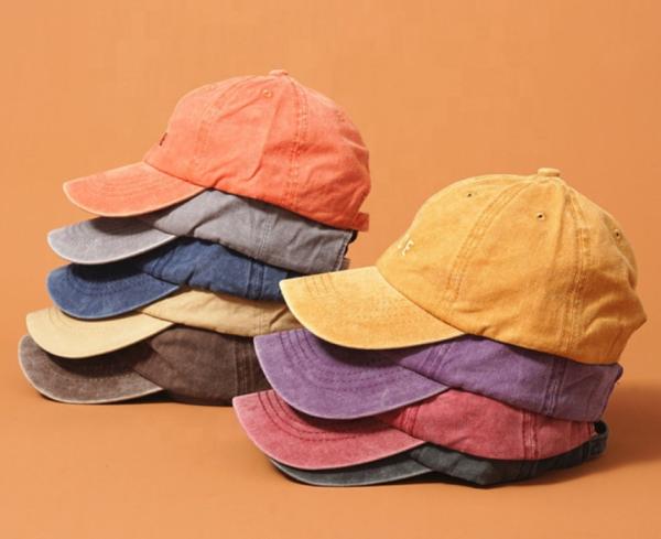 100% Cotton Summer Washed Baseball Cap Denim Caps Snapback Male Glof Hat