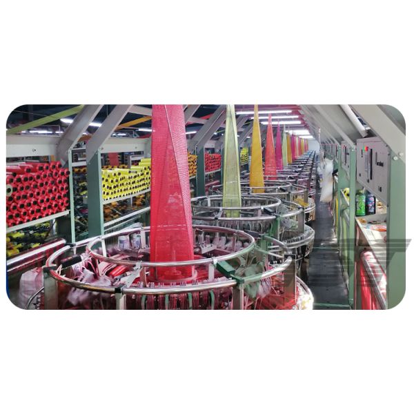 Plastic Polypropylene Tubular Potato Packing Bag Red Mesh Produce Onion Sacks Net Bags for Vegetables