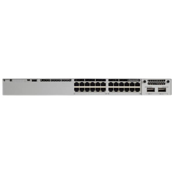 Commutateur Cisco Catalyst 9300 de qualité entreprise, 24 ports POE, commutateur administrable C9300-24P-E