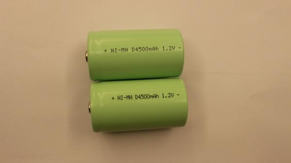 UL alto do tampão ROHS das baterias D4500mAh 1.2V do consumidor NIMH