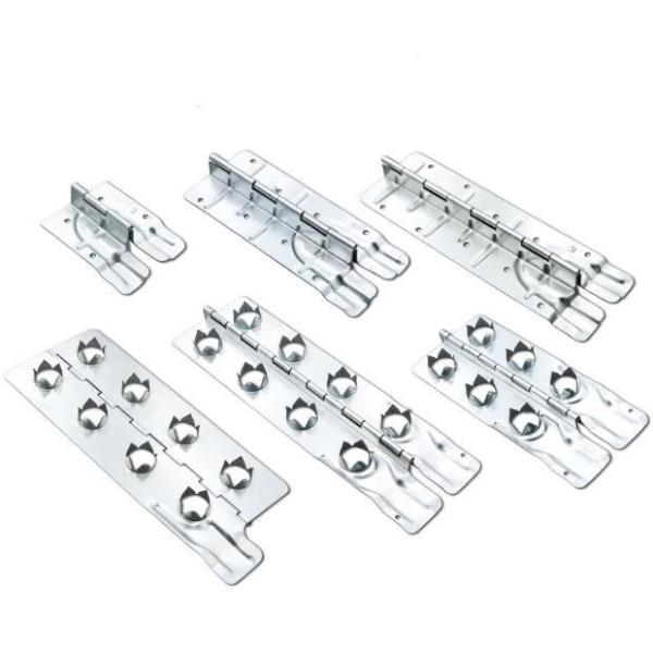 Mild Metal Steel Wooden Crate Hinges For Wooden Boxes 13-19mm