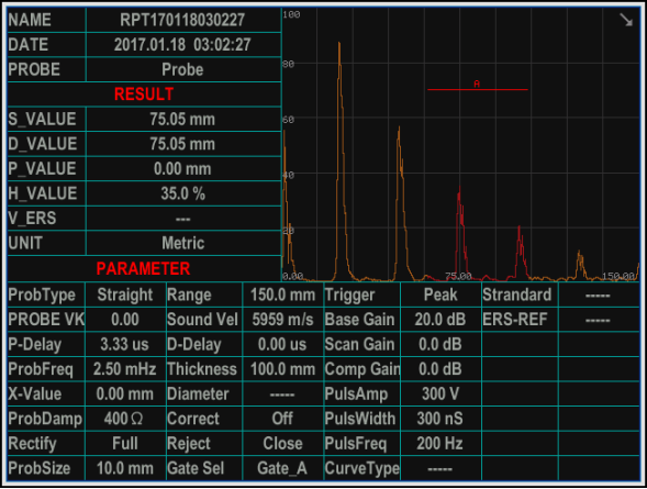 Testing Sensitivity 62db Ultrasonic Flaw Detector Providing 2 Years Period And 1000 Storage For Accurate Defect Analysis