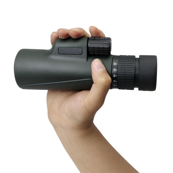 Monocular сигнала сильной призмы 10-30x42 Bak4 регулируемый для наблюдать птицы