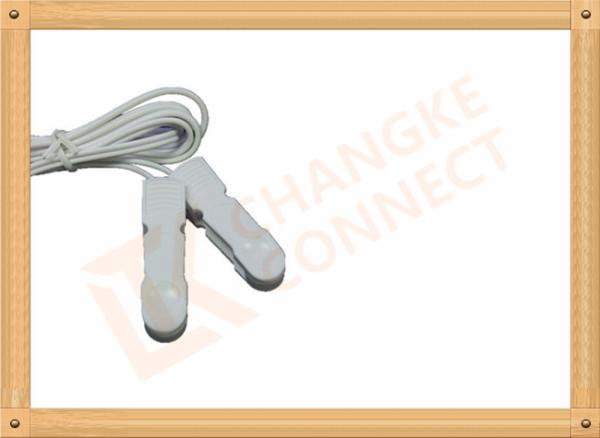 Surgical DC 2.35mm Tens Unit Replacement Leads Wire To Clip 3m