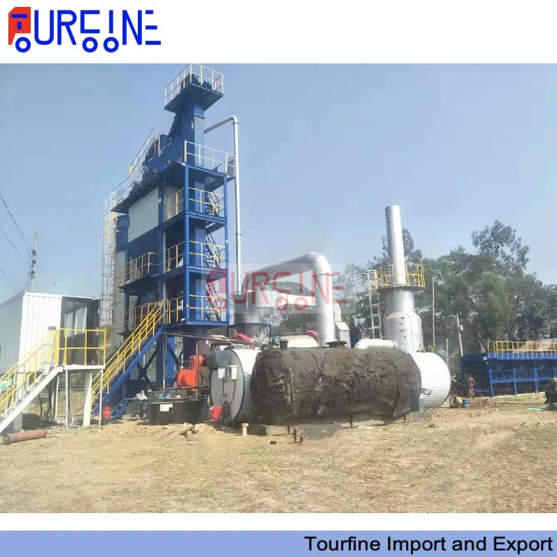 120 T/H Stationary Asphalt Mixing Plant For Highway And Road Construction