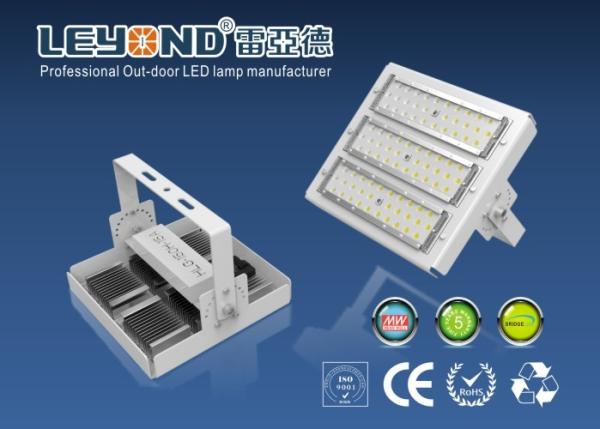 Gas Station Lighting led / IP66 150 Lm / W LED Modular High Power Flood Light Rectangle