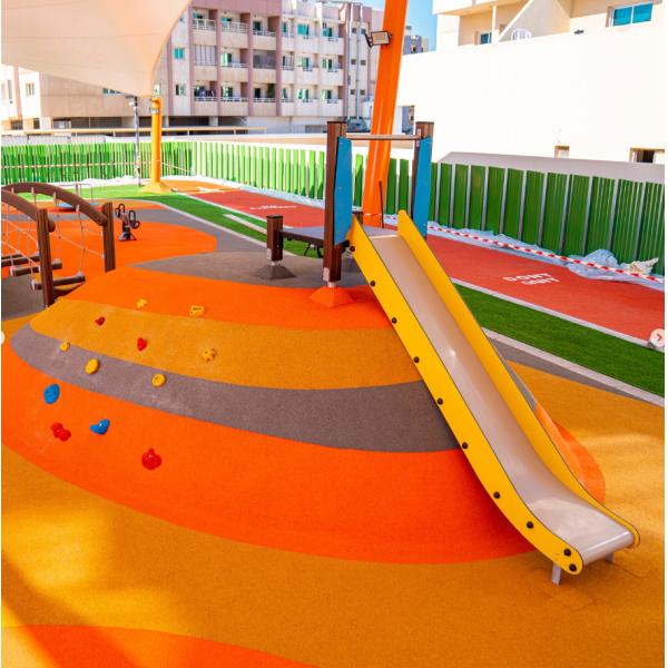 Цвета спортивной площадки ITF зерна противоударного EPDM поверхностного пластикового резиновые