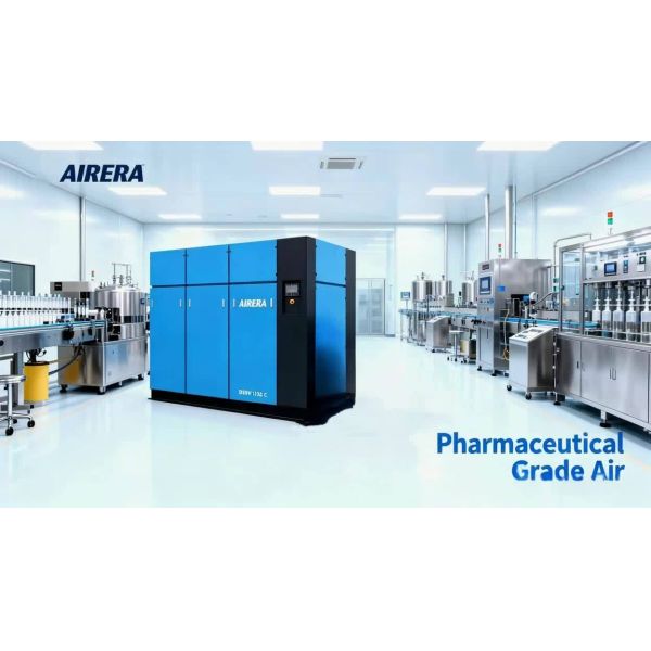 AIRERA DSRV-132G C 132kW Permanent Magnet Variable Speed Screw Air Compressor