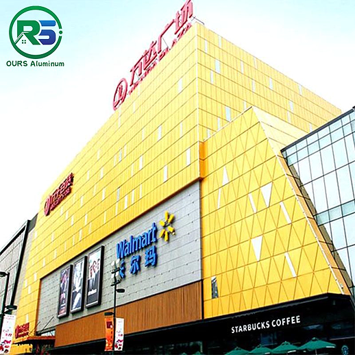 Interior Aluminum Honeycomb Panel Facade Wall Ceiling Cladding Decorative Marble Grain