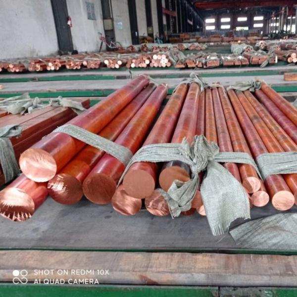 Barras redondas de cobre CU EPT 99,99% C110 puro personalizado