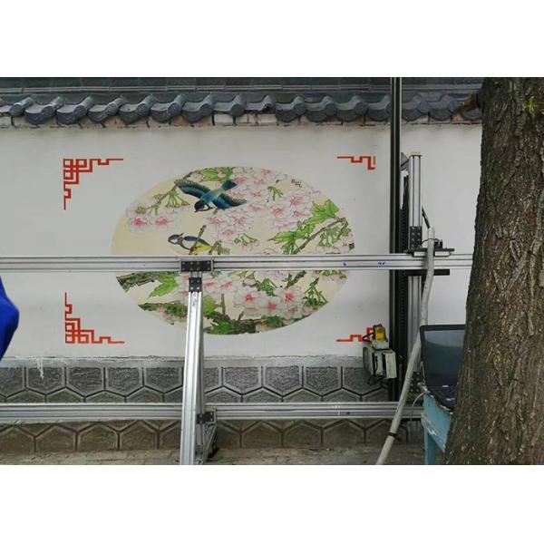 Принтер вертикальной CMYK DX-7 EPSON 3D стены 2280DPI струйный