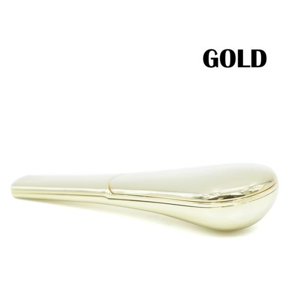 Detachable Spoon Ladle Dry Herb Pipe Zinc Alloy Anodized 24 Mm / 0.94 Inches