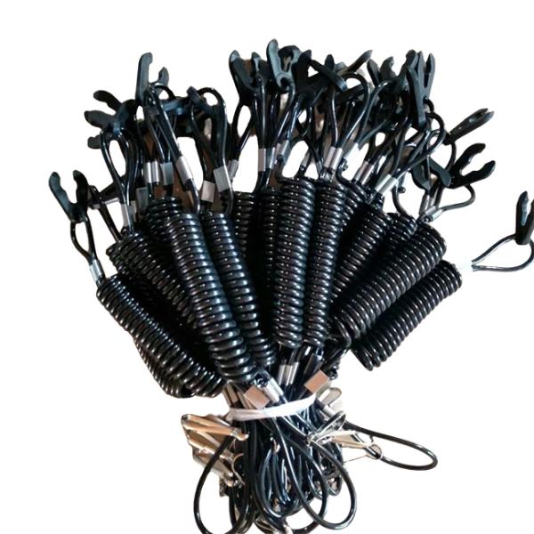 Black Safety Tool Lanyard Universal Engine Outboard Engine Kill Cord