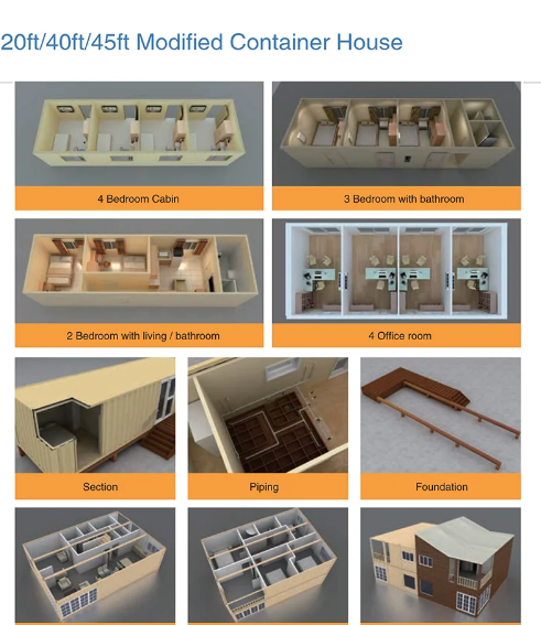 Casa de contenedores Roofing de metal máquina de formación de rollos seguro a prueba de fuego