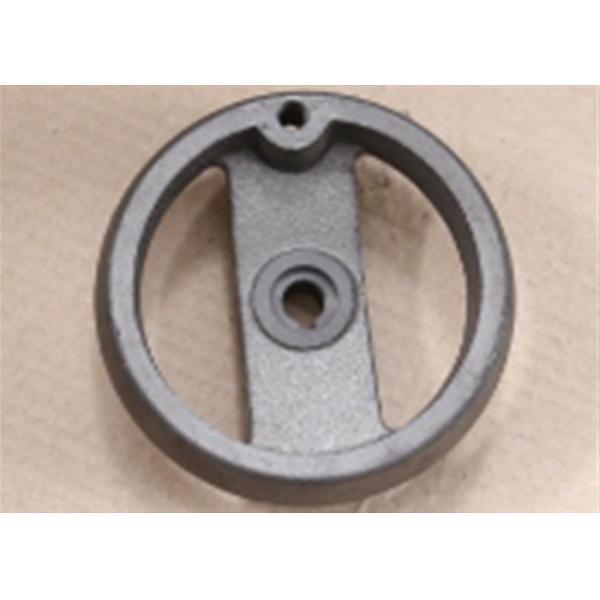 Rotary Hand Wheel Lost Wax Metal Casting , Precision Machined Parts