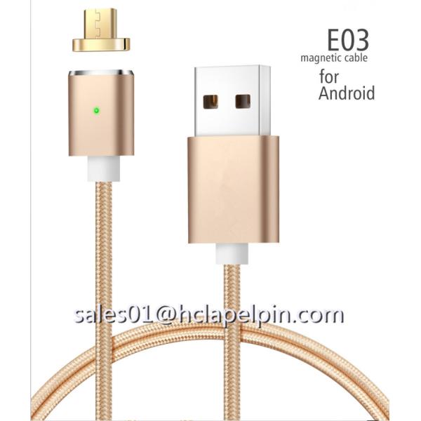 For iPhone 5S 5C 6 6S Plus iPad 4 5 Air Mini Magnet Charging Original 2A USB magnetic data cable