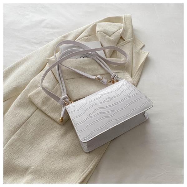 PATENT LEATHER PURE COLOR QUALITY ALL-IN-ONE BAG WOMEN'S HAND BILL SHOULDER CROSSBODY BAG UNDERARM WOMEN'S BAG