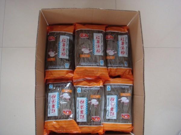 Low - Sodium Long Kou Vermicelli 8-10 Minutes Cooking Time Pure Natural Wheat Flour