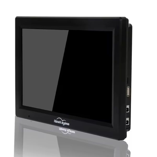 10.2 Inch High Brightness FPV Monitor IPS Display 1024x600 5.8GHz Receiver DVR