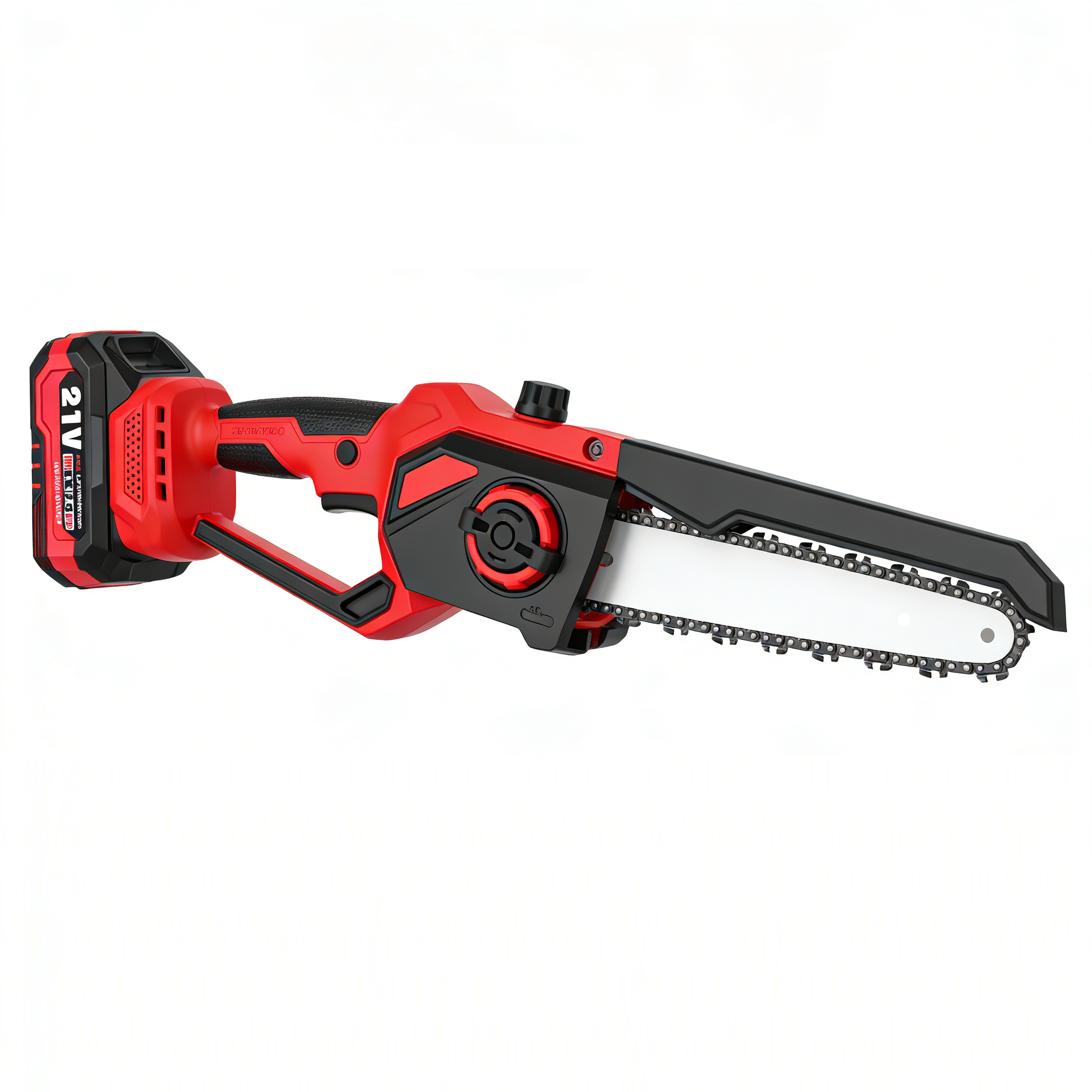 WII-LJ8A Professional Heavy Duty Brushless Cordless Chain Saw 21V 200mm Blade Rechargeable Tool