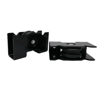 U Groove balcony Steel Sliding Door Wheels Window rollers Hardware Accessories