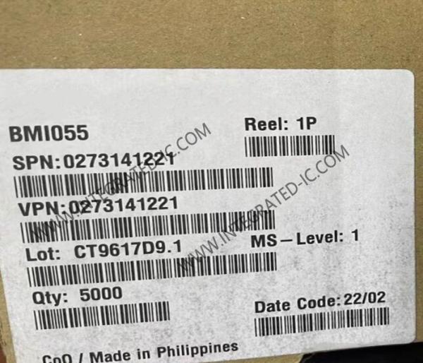 BMI055 Sensor IC de 6 ejes pequeño versátil módulo de sensor 6DoF LGA-16 paquete