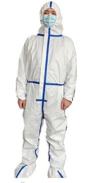 Non Medical Clothing Disposable Protection Products Nonwoven Isolation Coverall