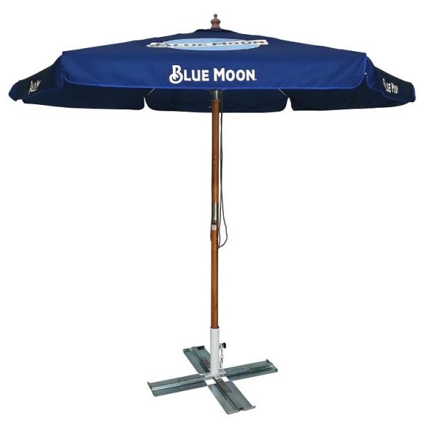 Outdoor Wooden Umbrella Support Room Space Selection Commercial Branded Big Umbrella