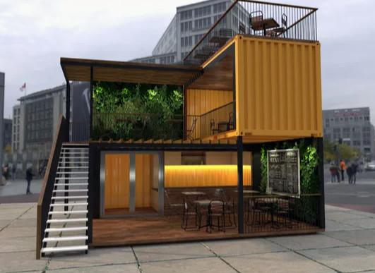 Designer-Manufacturer Modular Prefab Restaurant  Hotel Container Solutions