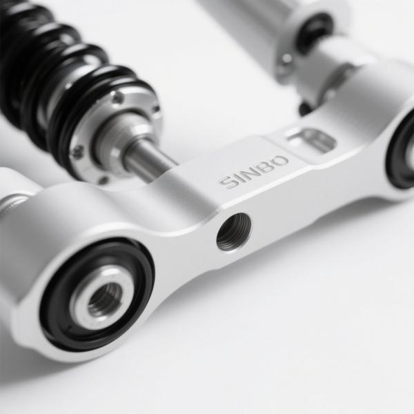 Custom High Precision High Strength Suspension Shock Absorber Link for Service Robot Mobile Chassis