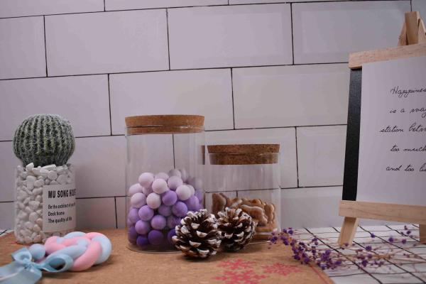 Moisture Proof DIY Natural Cork Lids Stoppers For Glass Bottles Heat Insulated