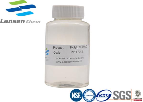 Retrait de produits organiques du produit chimique pH 5.0-8.0 de traitement de l'eau de coagulant de Polydadmac de fongicide