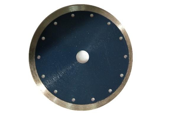 Sintered Blue Color Diamond Saw Blades Dry Cutting For Sand Stone , Wood Stone