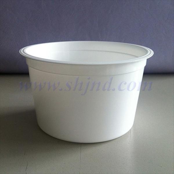 Copo de condimento de qualidade alimentar PP Eco-friendly Custom Logo Impresso Copo para embalagem de iogurte