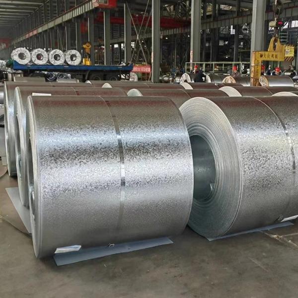 Z30-Z275G/M2 bobina metálica de aço galvanizado laminada a quente 4-5MT peso