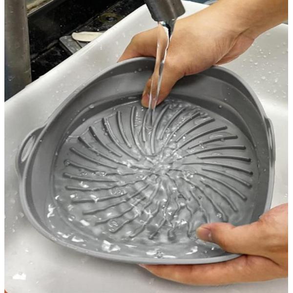 Hot Sell High Temperature Air Fryer Foldable Silicone Mat Food Grade