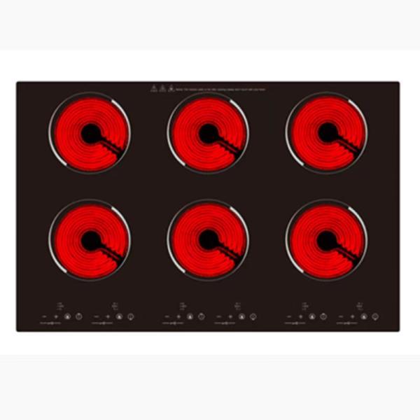 Smooth Ceramic Cooktop Electric Induction Cooker 2200W for Hot Pot and Radiant Cooking