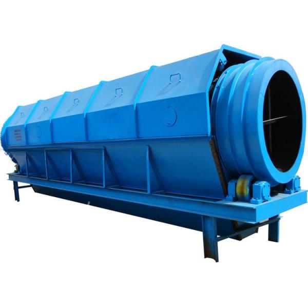 Mobile Compost Equipment Rotary Drum Filter Screen for 30-150 Tons per Hour Capacity