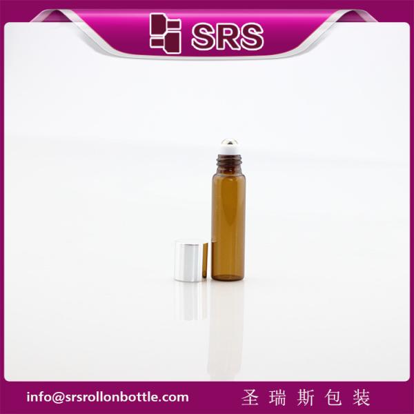 SRS new product High Quality No Leakage Empty roll on glass bottle