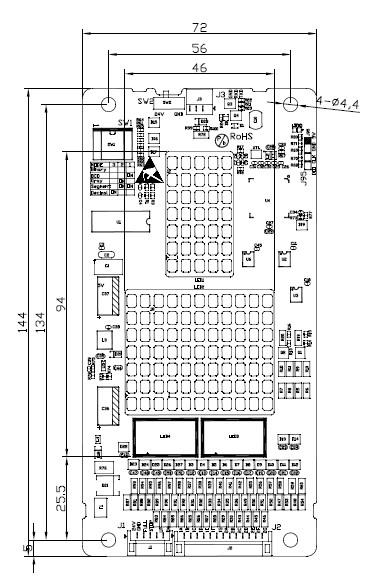 LOP Dot Matrix Display Elevators Spare Parts
