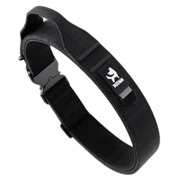 Colarão táctico ultraconfortável e respirável para cães grandes - durável, ajustável e refletor para segurança