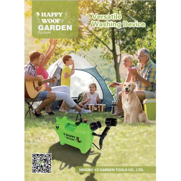 Animal doméstico de limpieza compacto que baña la estación portátil del lavado del animal doméstico del peso ligero del rociador