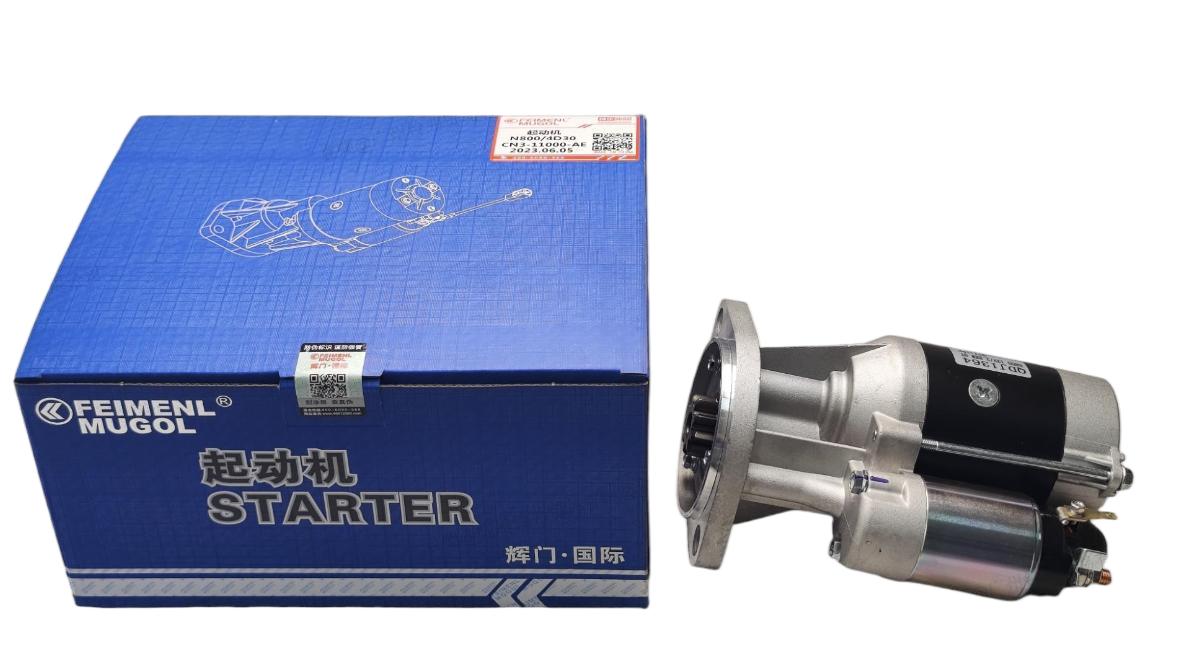 Factory Direct CN3-11000-AE Starter Motor for JMC N800 4D30, Stable Quality and Competitive Pricing.