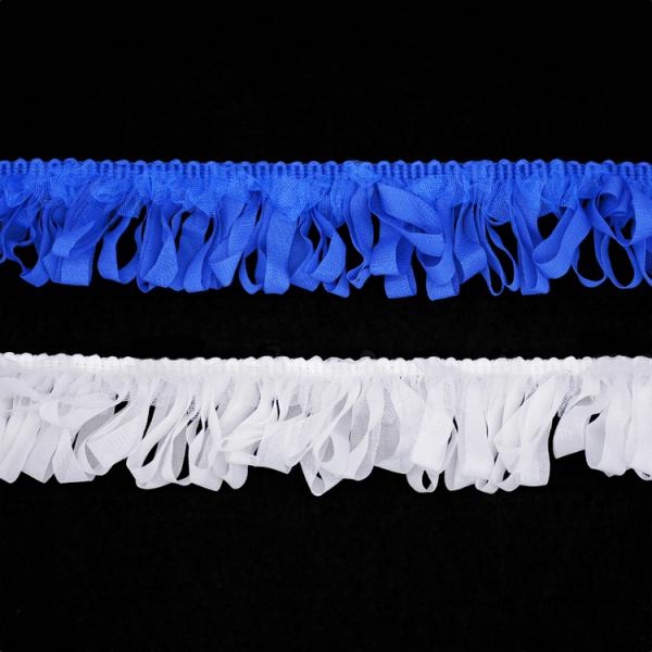 отделки края Tassel подушек 5cm голубые Ployester