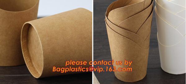 Food use disposable plastic paper cup and coffee lids, pla cups,biodegradable paper cups with lids,100% compostable pape