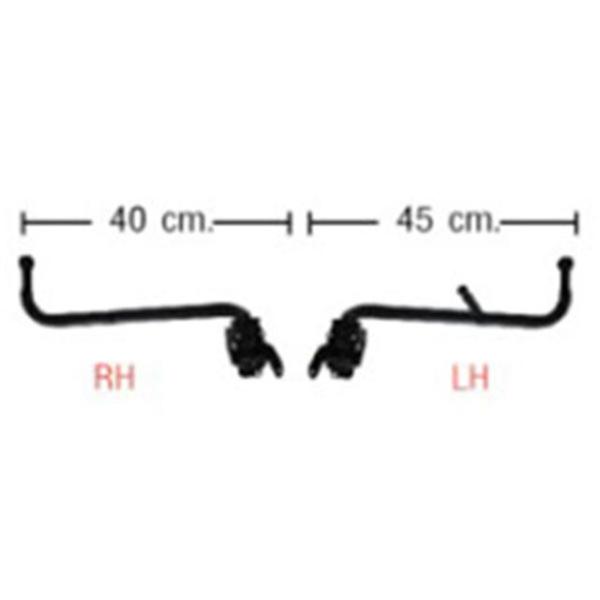 Chrome Mirror Arm Narrow For ISUZU NPR 150 NQR 175 NMR 130 NLR 130 Truck Spare Body Parts