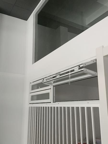 Hot Style Design Block Uv Rays Low E Glass Black Aluminum Commercial Bifold Folding Window Aluminum windows