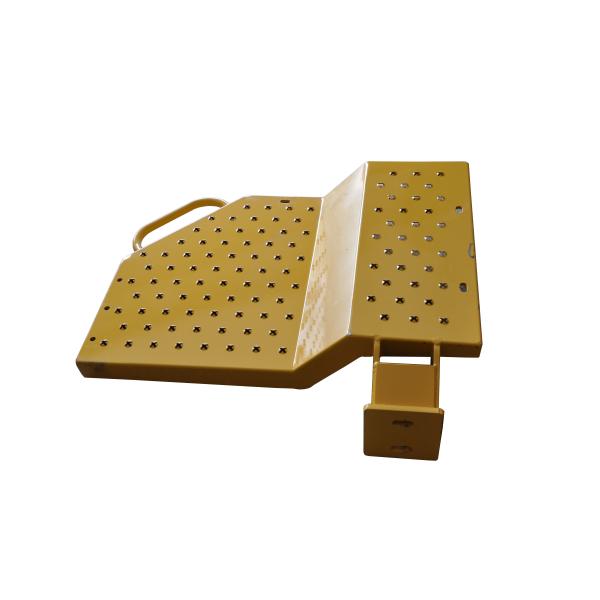 40D0611 Welding Right Fender Wheel Loader Spare Parts